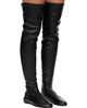 Gimaguas Gimaguas Black High Leather Tall Boots - 4