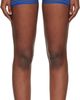 Gimaguas Gimaguas Blue & Brown Camu Shorts - 1