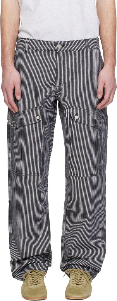 Gimaguas Gimaguas Blue & White Brixton Trousers