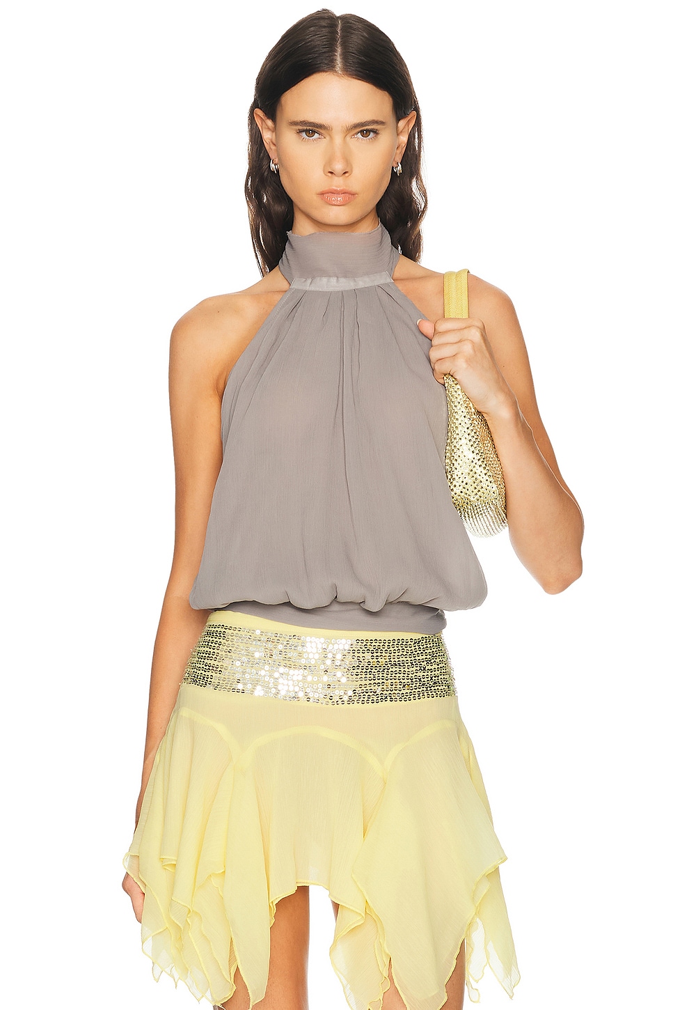 Gimaguas - Gray Lucia Top
