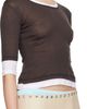 Gimaguas Gimaguas Brown Gemma T-shirt - 2