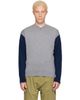 Gimaguas Gimaguas Gray & Blue Toni Sweater - 1