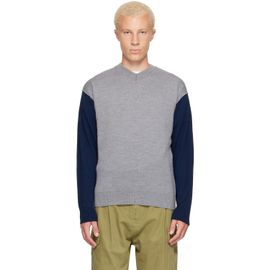 Gimaguas Gimaguas Gray & Blue Toni Sweater