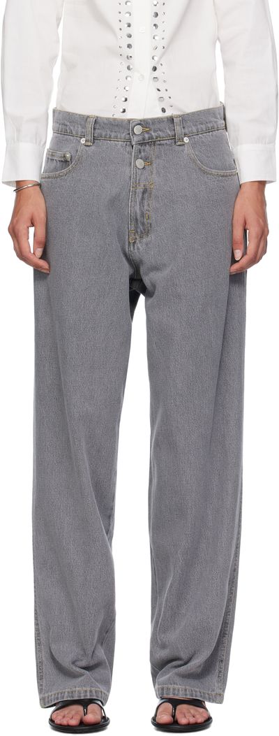 Gimaguas Gimaguas Gray Baggy Jeans