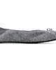 Gimaguas Gimaguas Gray Bailarina Felt Ballerina Flats - 1