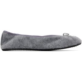 Gimaguas Gimaguas Gray Bailarina Felt Ballerina Flats
