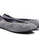 Gimaguas Gimaguas Gray Bailarina Felt Ballerina Flats - 4