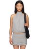 Gimaguas Gimaguas Gray Boa Top - 1
