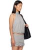 Gimaguas Gimaguas Gray Boa Top - 2