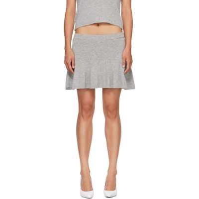 Gimaguas Gimaguas Gray Sindi Miniskirt