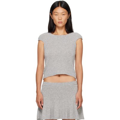 Gimaguas Gimaguas Gray Sindi Top