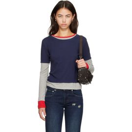 Gimaguas Gimaguas Navy & Gray Triple T-shirt