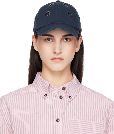 Gimaguas Gimaguas Navy Eyelets Cap