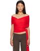Gimaguas Gimaguas Red Ashley Top - 1