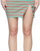 Gimaguas Gimaguas SSENSE Exclusive Blue Mini Skirt - 1