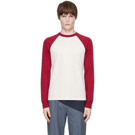 Gimaguas Gimaguas White & Red Samuel Long Sleeve T-Shirt