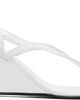 Gimaguas Gimaguas White Wedge Heeled Sandals - 1