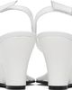 Gimaguas Gimaguas White Wedge Heeled Sandals - 2