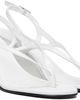Gimaguas Gimaguas White Wedge Heeled Sandals - 4