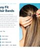 Gimme Beauty Gimme Beauty Any Fit Hair Bands, Damage Free Hair Ties Made with Seamless Microfiber Elastics - 2