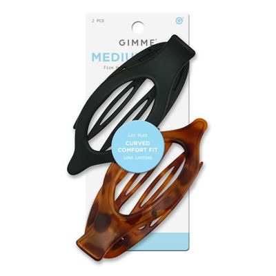 Gimme Beauty Gimme Beauty Lay Flat Oval Claw Clip Duo