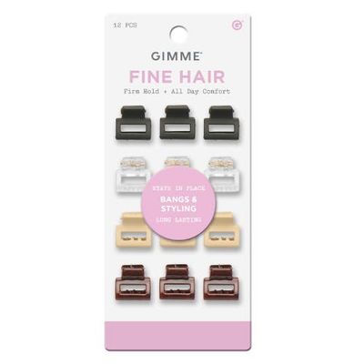 Gimme Beauty Gimme Beauty Mini Square Claw Clip Set