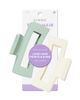 Gimme Beauty Gimme Beauty XL Rectangle Claw Clip for Thick Hair Duo - 1