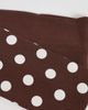 GINA TRICOT Gina Tricot 2-pack headband set in brown and white polka dot print-Multi - 3