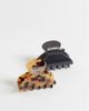 GINA TRICOT Gina Tricot 2 pack hair clips in navy & tortoise - 1