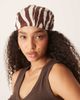 GINA TRICOT Gina Tricot beach head scarf in zebra print-Brown - 1