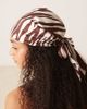 GINA TRICOT Gina Tricot beach head scarf in zebra print-Brown - 2