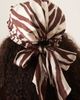 GINA TRICOT Gina Tricot beach head scarf in zebra print-Brown - 3
