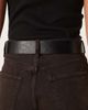 GINA TRICOT Gina Tricot belt with gold buckle in black - 2