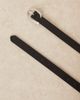 GINA TRICOT Gina Tricot belt with silver statement buckle in black - 3