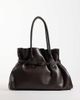 GINA TRICOT Gina Tricot belted tote bag in brown - 1