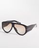 GINA TRICOT Gina Tricot bold aviator sunglasses in black - 1