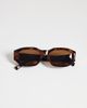 GINA TRICOT Gina Tricot bold cat eye sunglasses in brown - 3