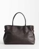 GINA TRICOT Gina Tricot braided squares tote in brown - 4