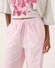 GINA TRICOT Gina Tricot cotton poplin relaxed fit pants in pink stripes - 2
