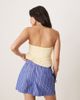 GINA TRICOT Gina Tricot cotton poplin shorts in blue stripe - 4