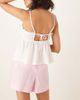 GINA TRICOT Gina Tricot cotton poplin shorts in pink stripe - 3