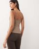 GINA TRICOT Gina Tricot cropped soft yoga top in mocha brown - 4