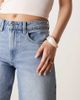 GINA TRICOT Gina Tricot denim Bermuda shorts in mid wash blue - 3