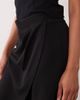 GINA TRICOT Gina Tricot drape wrap detail wide leg pants in black - 2