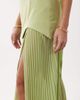 GINA TRICOT Gina Tricot dropped waist scarf maxi dress in green - 4