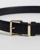 GINA TRICOT Gina Tricot everyday belt with gold-tone buckle in black - 2