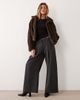 GINA TRICOT Gina Tricot faux fur funnel neck bomber in brown - 3