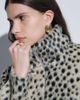 GINA TRICOT Gina Tricot faux fur high neck jacket in black and brown animal print - 2