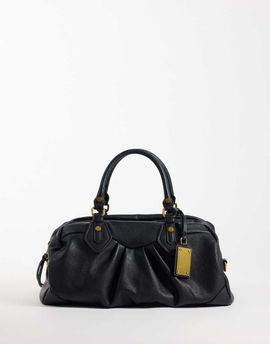 GINA TRICOT Gina Tricot faux leather slouchy bag in black