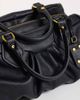 GINA TRICOT Gina Tricot faux leather slouchy bag in black - 3